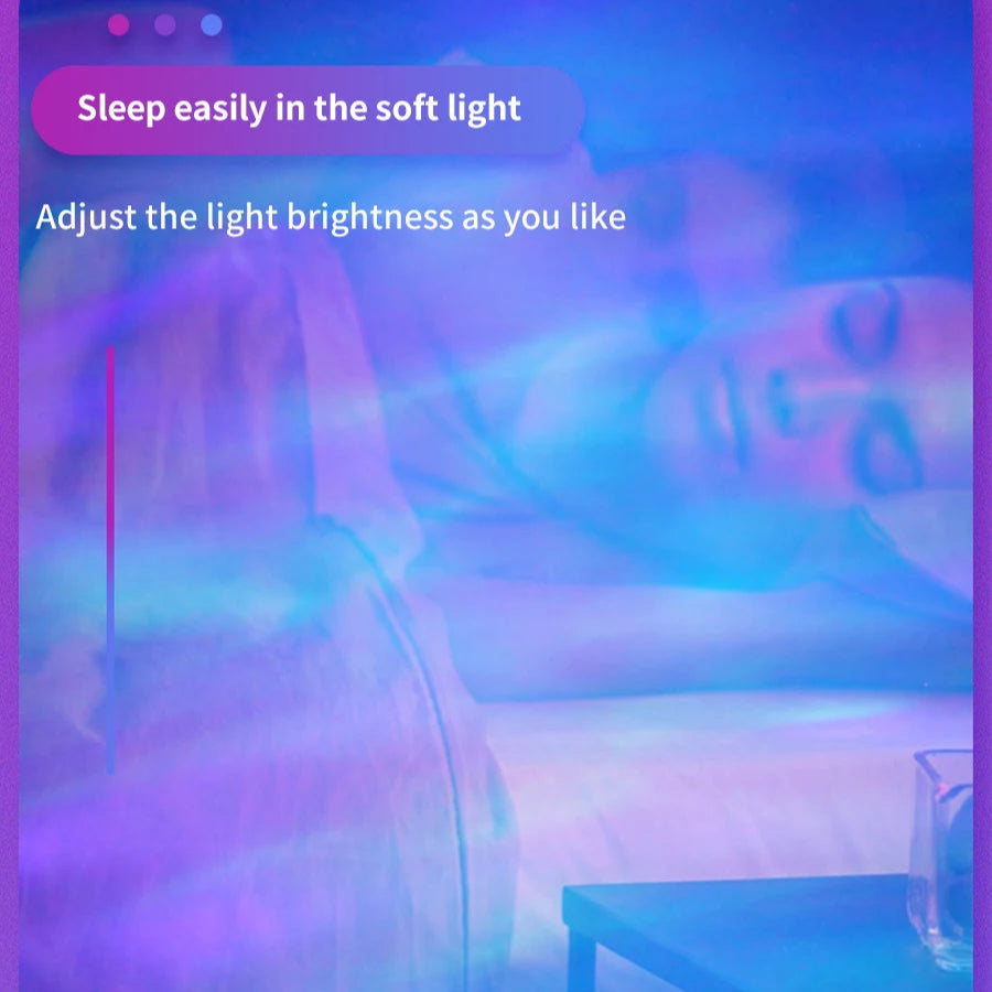 Northern Lights Night Light Sleep easily in the soft light
