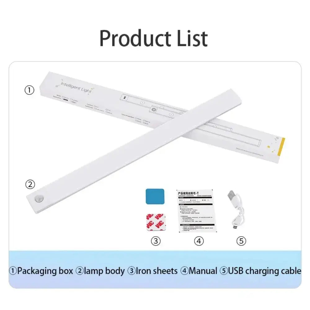 USB Rechargeable Motion Sensor Cabinet Light