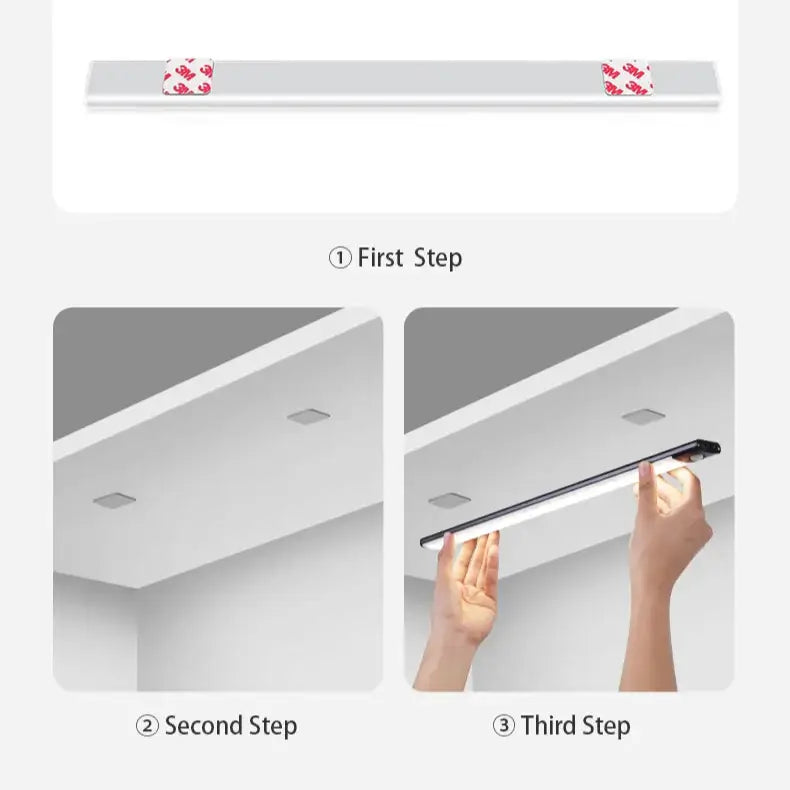 USB Rechargeable Motion Sensor Cabinet Light